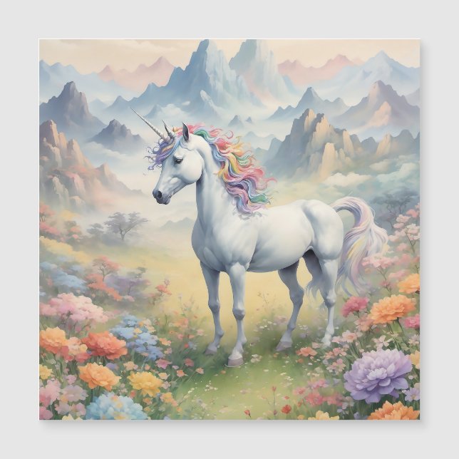 Unicorn Magnetic Card (Front)