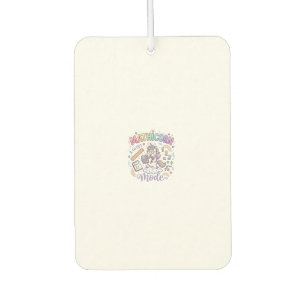 Unicorn Mathicorn Mode Adorable Typography Design_ Air Freshener