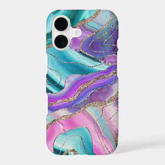 Unicorn Mermaid Agate Glitter Glam #1 #marble