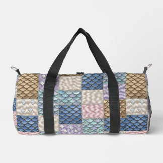 Unicorn Mermaid | Fairytale Mosaic Duffel Bag