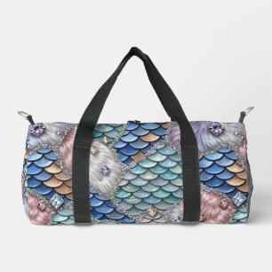 Unicorn Mermaid Fairytale Whimsical Duffel Bag