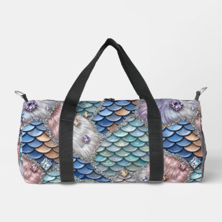 Unicorn Mermaid | Fairytale Whimsical Duffel Bag
