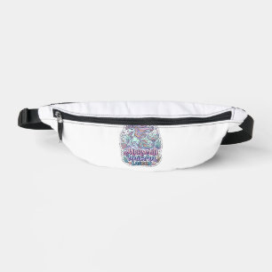 Unicorn Mermaid Unicorn Lagoon Graphic Design Zazz Fanny Pack