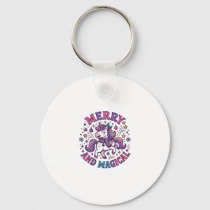 Unicorn Merry and Magical Keychain
