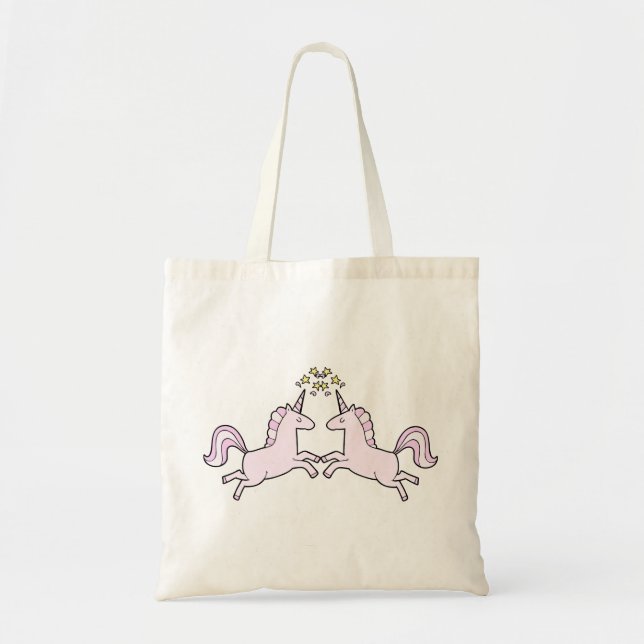 Unicorn mignon Sacs fourre-tout de conception bébé (Devant)