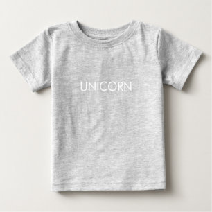 "Unicorn" minimalist Baby T-Shirt