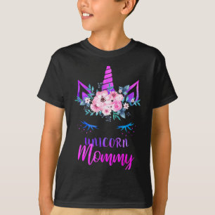 Unicorn Mommy, Cute Family Matching Costumes For P T-Shirt