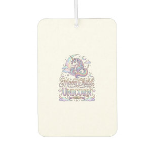 Unicorn Moon Child Unicorn Original Zazzle Design_ Air Freshener