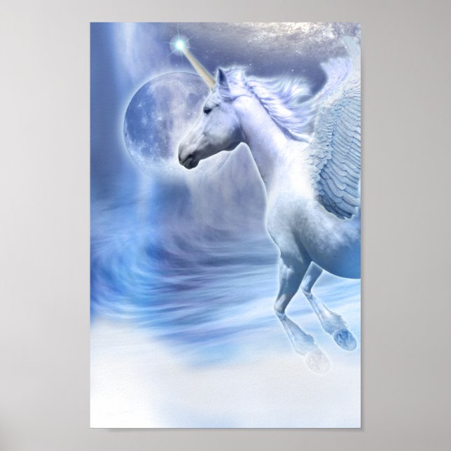 UNICORN MOON FLIGHT POSTER (Front)