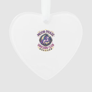 Unicorn Moon Phase Unicorn Club Commercial Shirt G Ornament