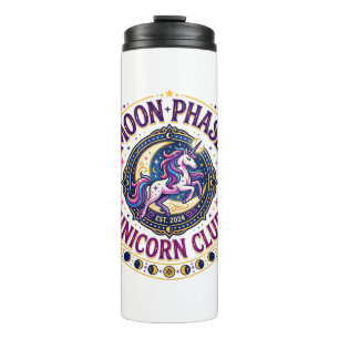 Unicorn Moon Phase Unicorn Club Commercial Shirt G Thermal Tumbler