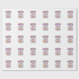 Unicorn Mooncake Unicorn Charming Apparel Graphic_ Wrapping Paper