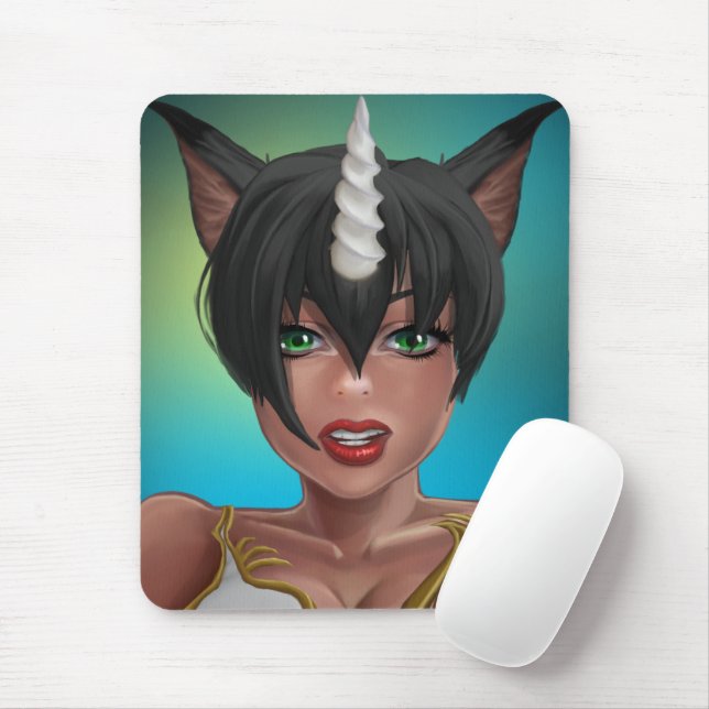 Unicorn Mousepad (With Mouse)