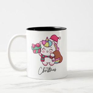 Unicorn mug design for Christmas 