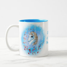 Unicorn Mug Gift - Thème d'hiver