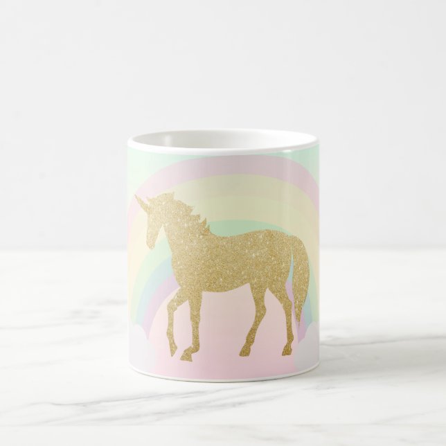 Unicorn Mug, Unicorn Coffee Mug (Center)