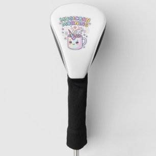 Unicorn Mugicorn Morning Graphic Design Zazzle Des Golf Head Cover