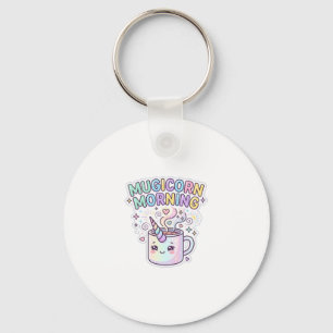Unicorn Mugicorn Morning Graphic Design Zazzle Des Keychain