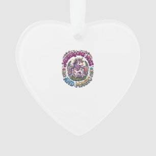 Unicorn Mushrooms Moss and Magic Commercial Shirt Ornament