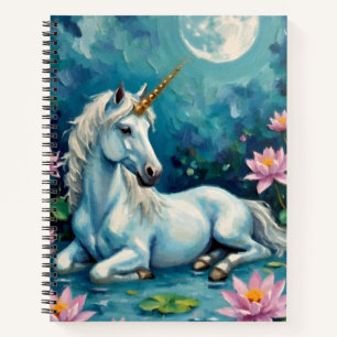 Unicorn Mystic Garden Notebook