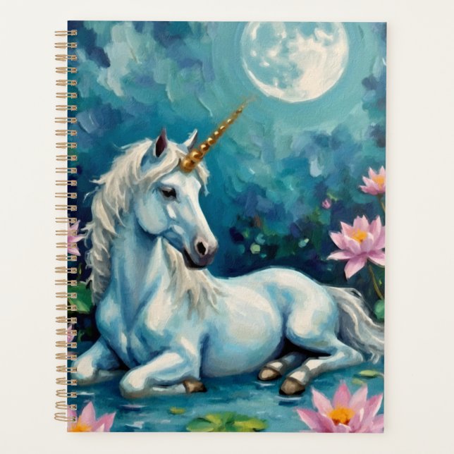 Unicorn Mystic Garden Planner (Front)