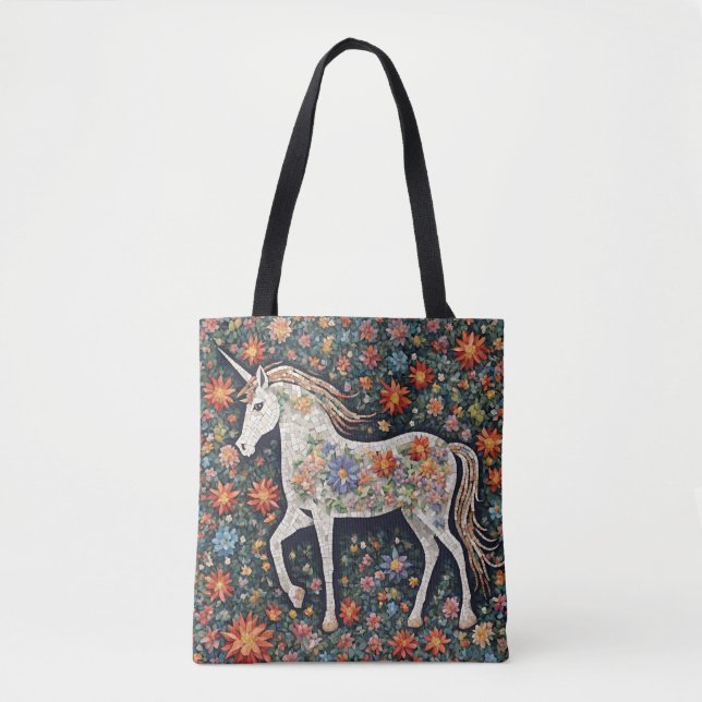 Unicorn Mythical Horse Tote (Front)