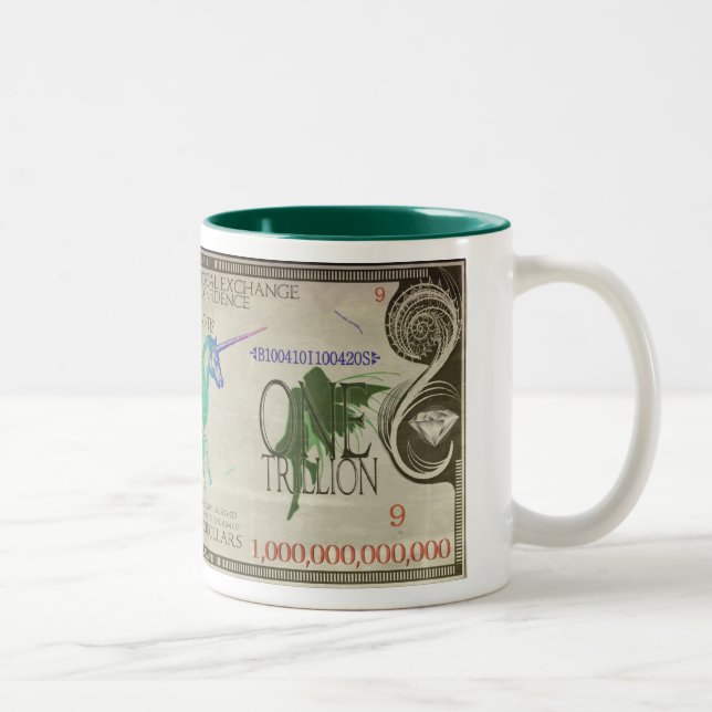 Unicorn MythoDiversity Two-Tone Coffee Mug (Right)
