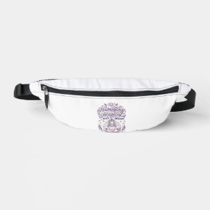 Unicorn Namastay Magical Adorable Typography Desig Fanny Pack