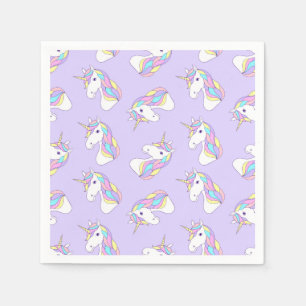 Unicorn napkin