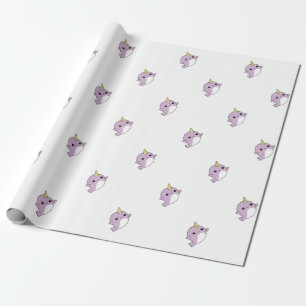 UNICORN NARWHAL shirts, accessories, gifts Wrapping Paper
