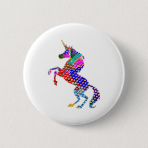 UNICORN   Nature n Dreams 2 Inch Round Button