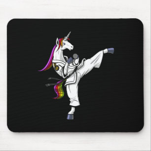 Unicorn Ninja Karate Martial Art Kickboxing Jiu Ji Mouse Pad