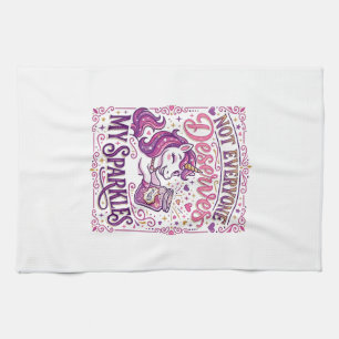 Unicorn Not Everyone Deserves My Sparkles Stylish Kitchen Towel