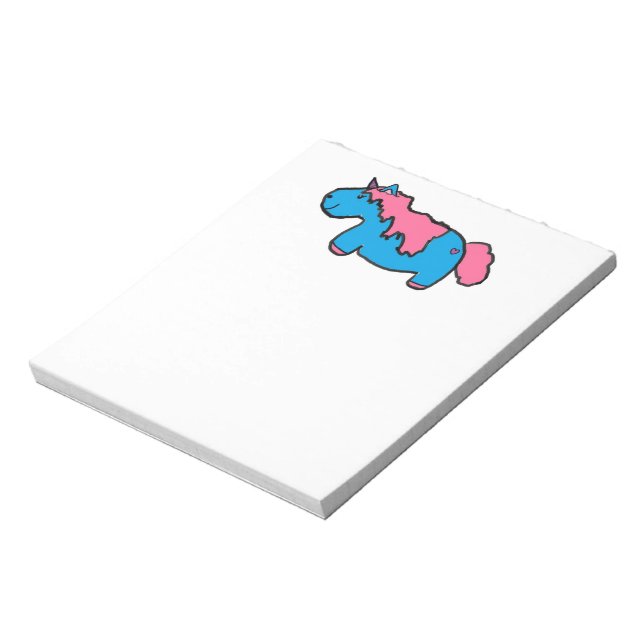 Unicorn Notepad (Rotated)