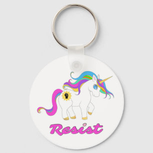 Unicorn Of Resistance Keychain