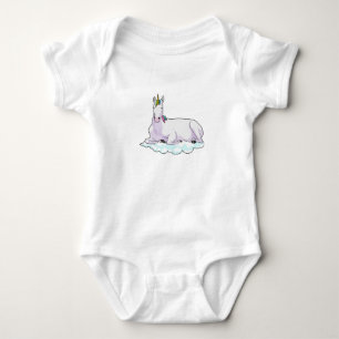 Unicorn on Cloud Baby Bodysuit