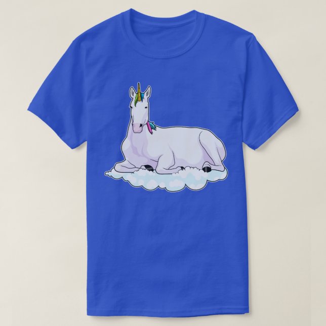 Unicorn on Cloud T-Shirt (Design Front)