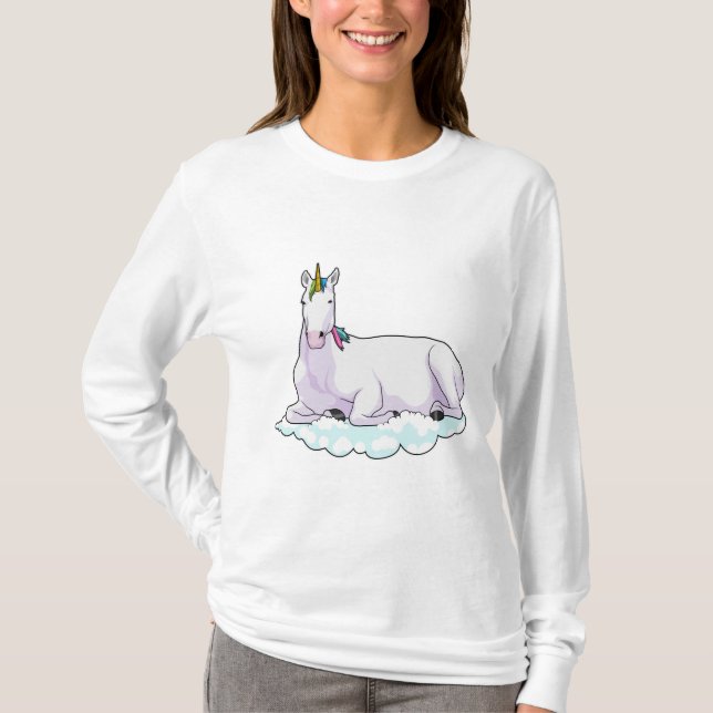 Unicorn on Cloud T-Shirt (Front)