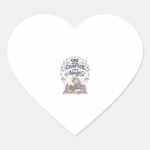 Unicorn One More Chapter Then Magic Print Ready Ma Heart Sticker