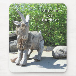 Unicorn or Donkey? Palanga, LITHUANIA – Mouse Pad