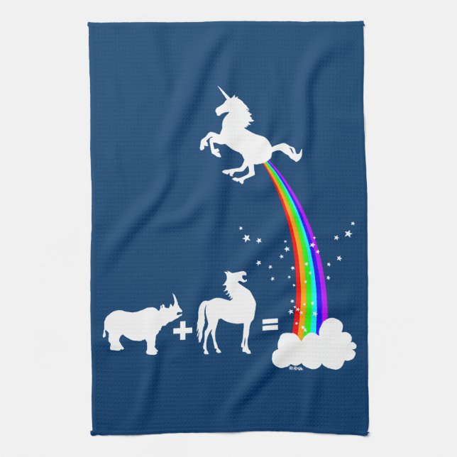 Unicorn origin kitchen towel (Vertical)