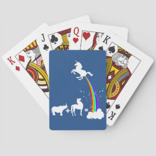 Unicorn origin playing cards