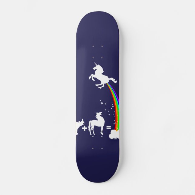 Unicorn origin skateboard (Front)