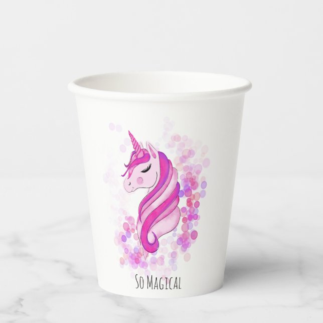 Unicorn Paper Cup (Front)