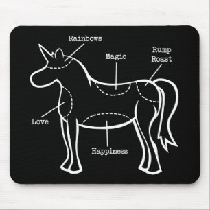 Unicorn Parts Mouse Pad