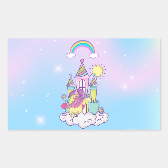 Unicorn Party Collection! Sticker (Front)