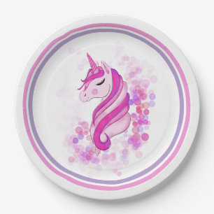 Unicorn Party Plate