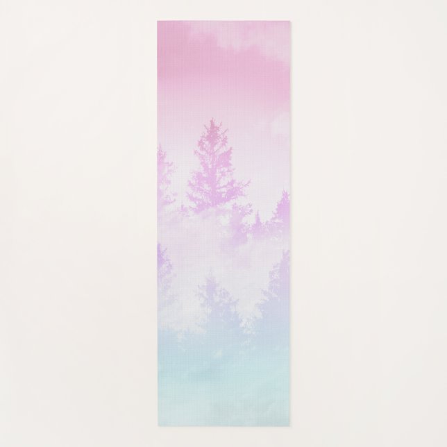 Unicorn Pastel Forest Dream #1 #decor #art Yoga Mat (Front)