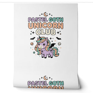 Unicorn Pastel Goth Unicorn Club Trendy Graphic Te Wallpaper