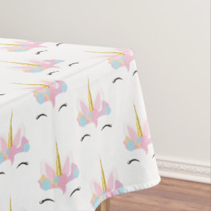 Unicorn Pattern Tablecloth
